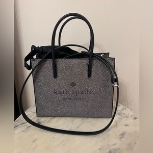 Kate spade trista glitter shopper